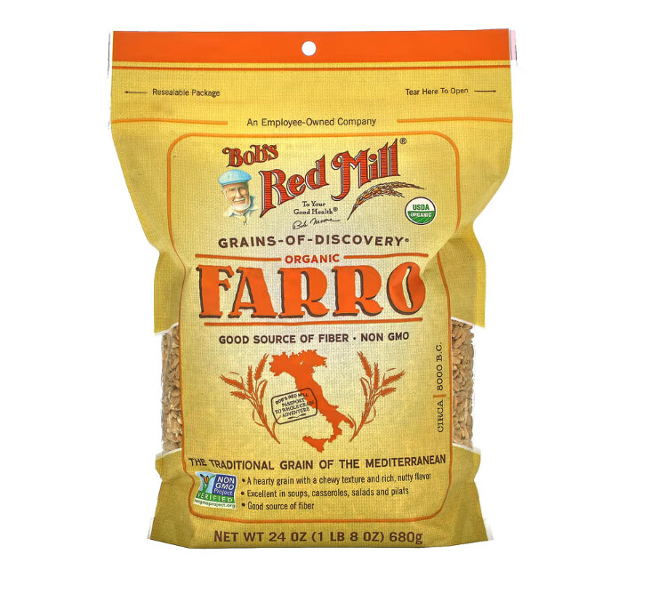 Farro Organic - 1 lb - Bob's Red Mill
