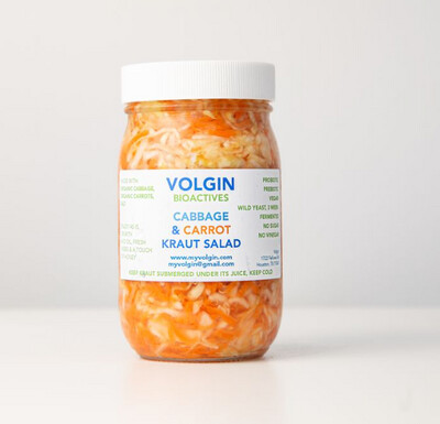 Cabbage  - Kraut Salad  - Local - Volgin - 16 oz