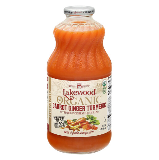 Carrot Ginger Tumeric Juice - 32oz - Lakewood