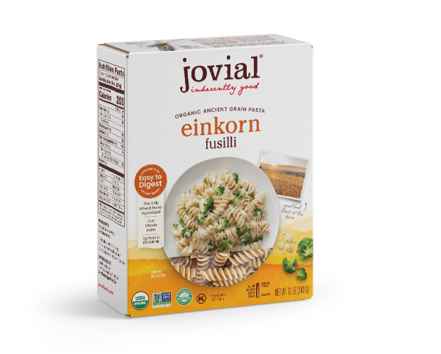 Whole Grain Einkorn Fusili Pasta - 12 oz - Jovial