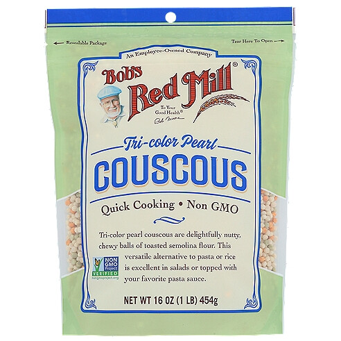 Tricolor Pearl Couscous - 1 lb - Bob&#39;s Red Mill