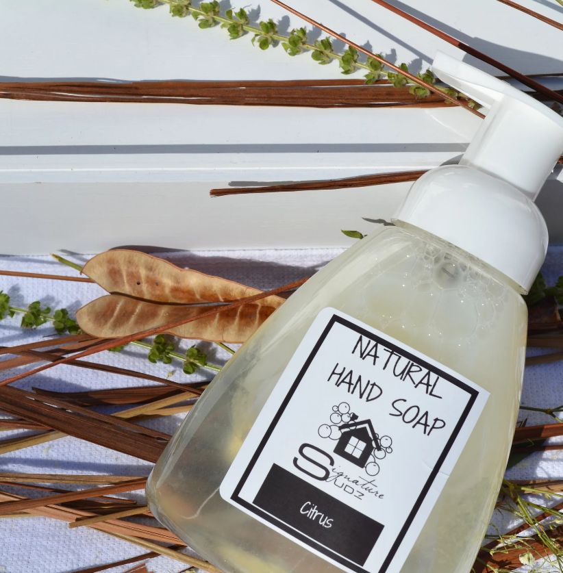 Natural Hand Soap RETAIL 16 oz Signature Sudz