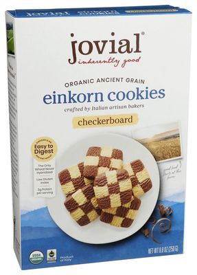 Einkorn Checkerboard Cookies - Jovial - 8.8oz