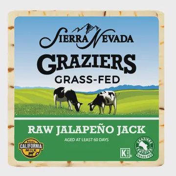 Graziers - Raw Milk Jalapeno Jack / 8oz