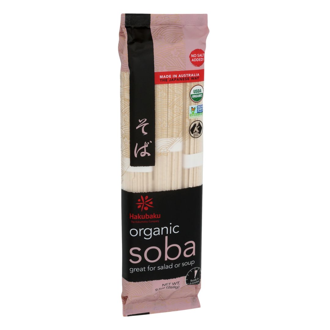 Organic Soba Noodles - 9.52 oz - Hakubaku