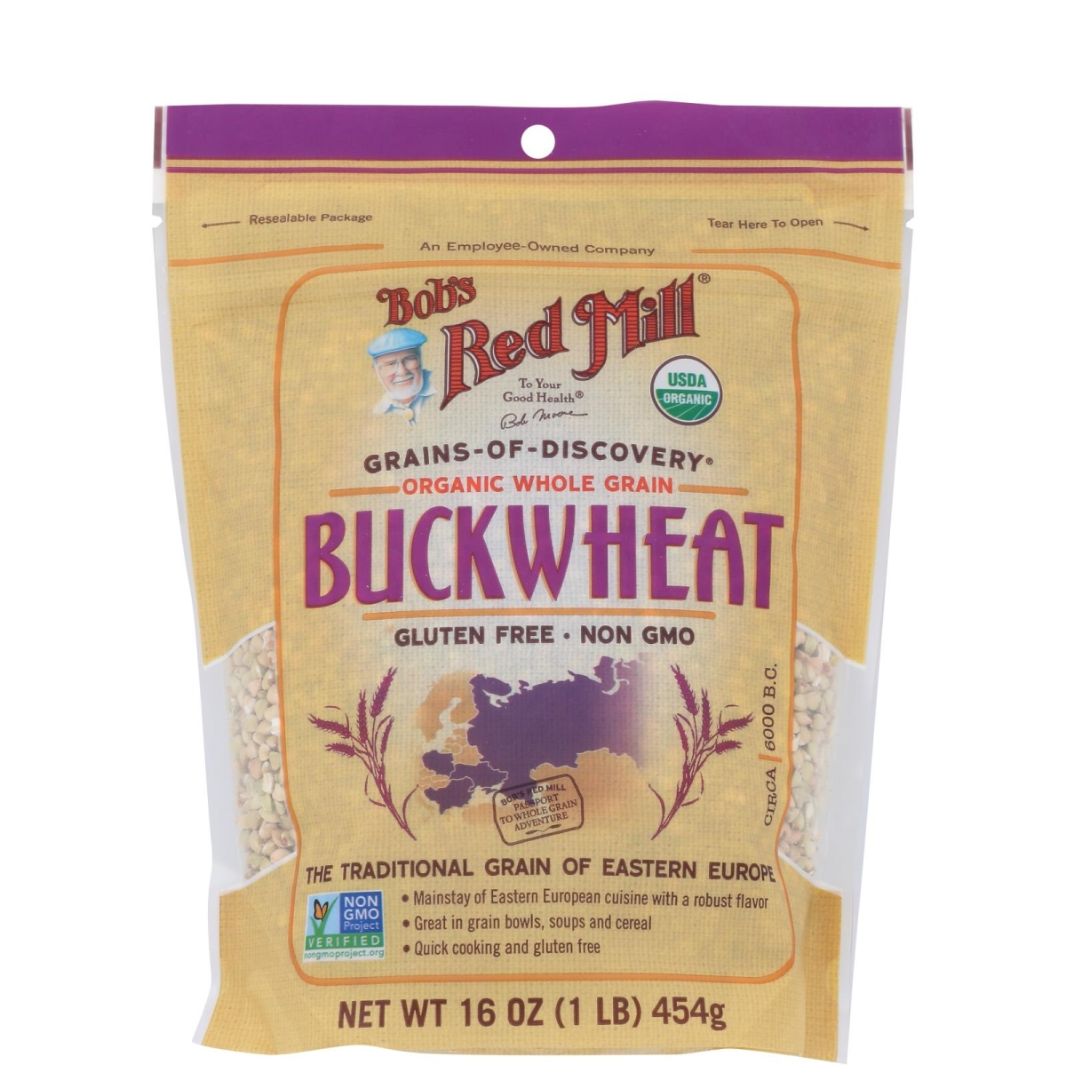 Organic Whole Grain Buckwheat Groats - 16 oz - Bob&#39;s Red Mill