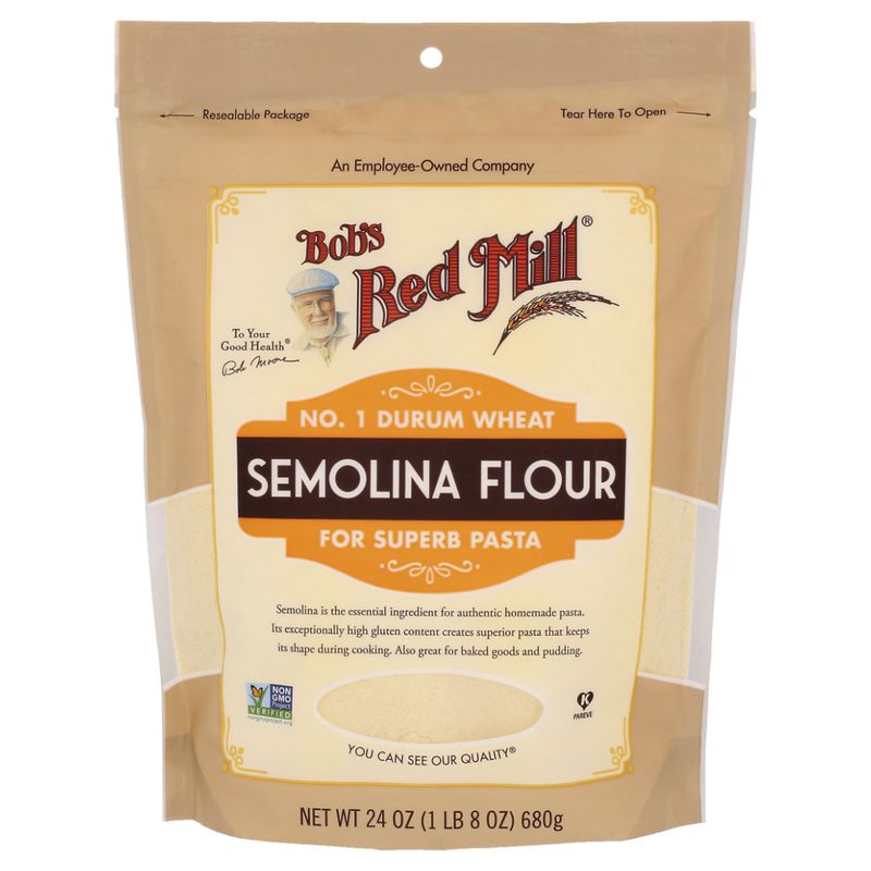 Semolina Flour - 24 oz - Bob&#39;s Red Mill