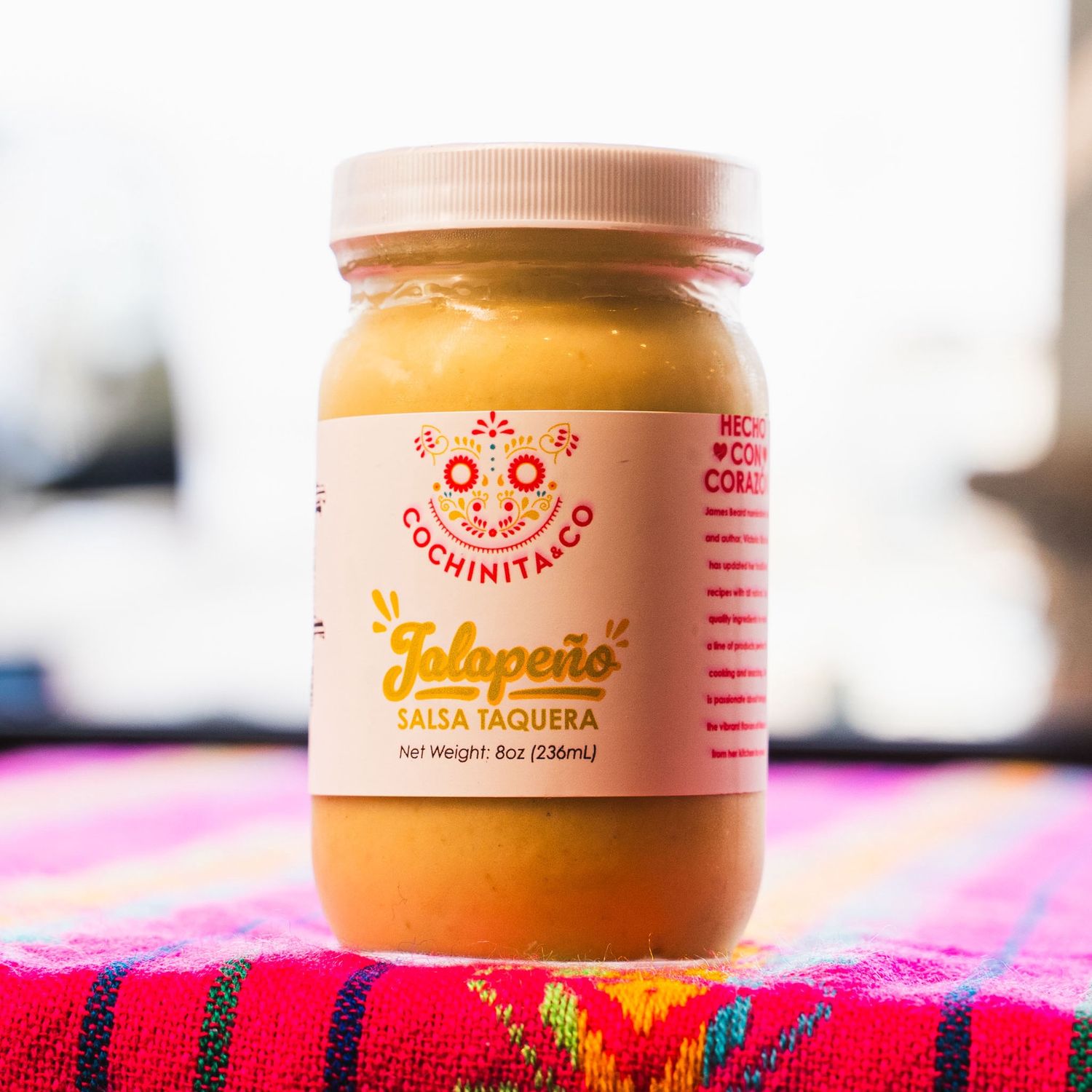 Salsa Taquera - Various - 8 oz. - Cochinita &amp; Co. (Houston, TX), Flavor: Jalapeno