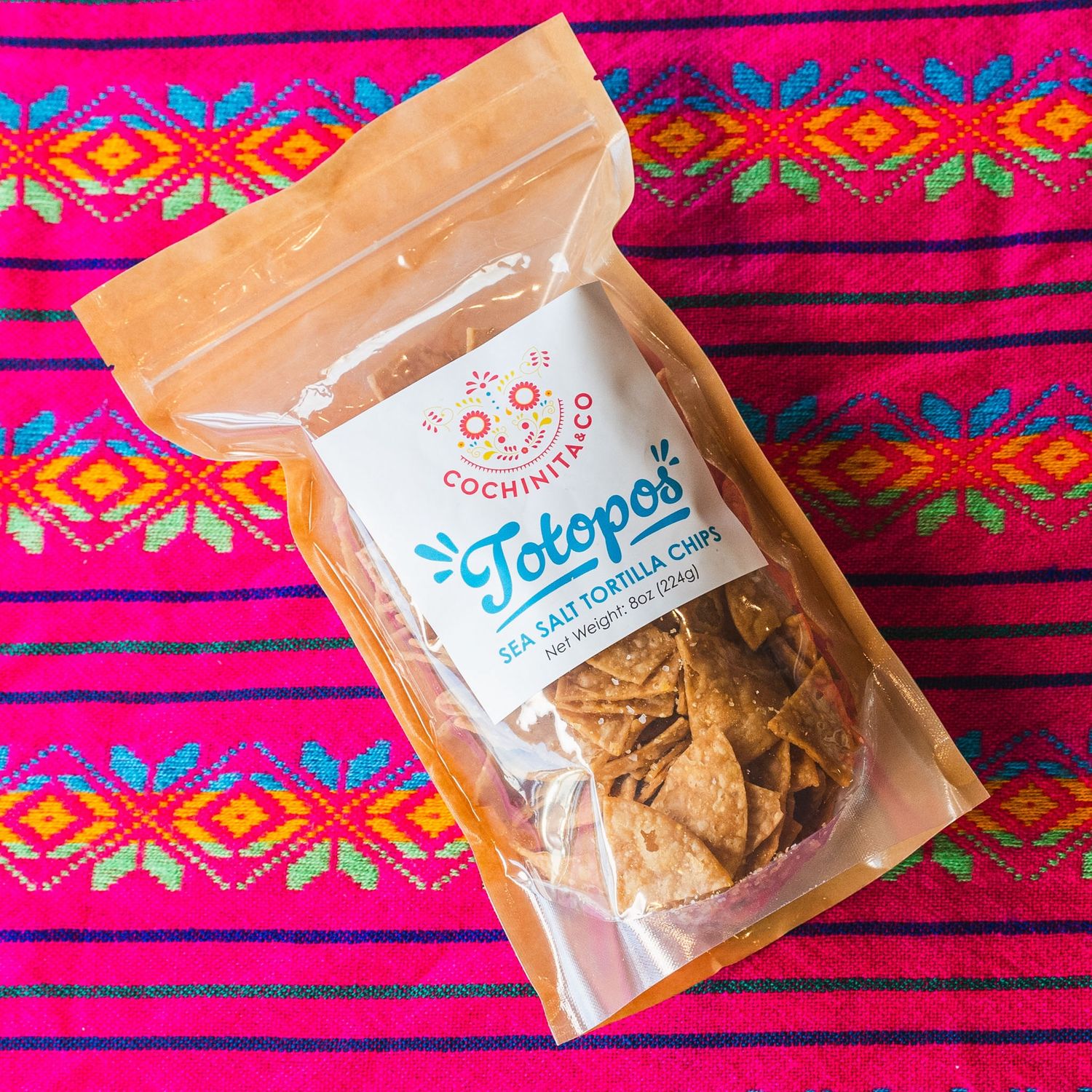 Totopos - Various - Cochinita &amp; Co. (Houston, TX), Type: Sea Salt (8 oz)