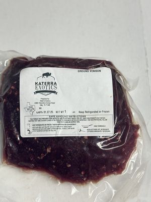 Ground Venison - PER POUND - Katerra Exotics
