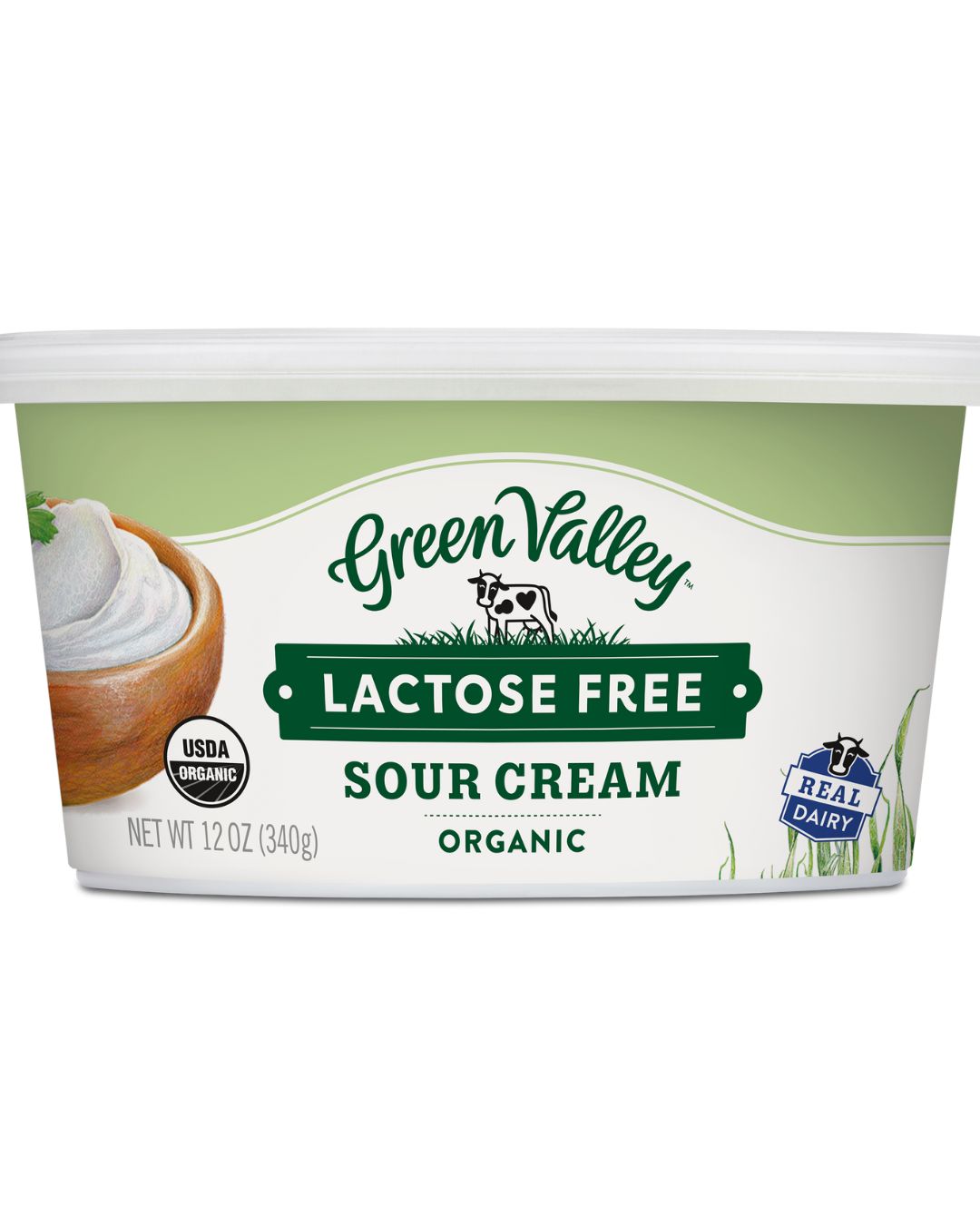 Sour Cream 12oz Green Valley Creamery