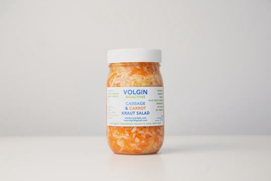 Cabbage &amp; Carrot Kraut Salad Volgin