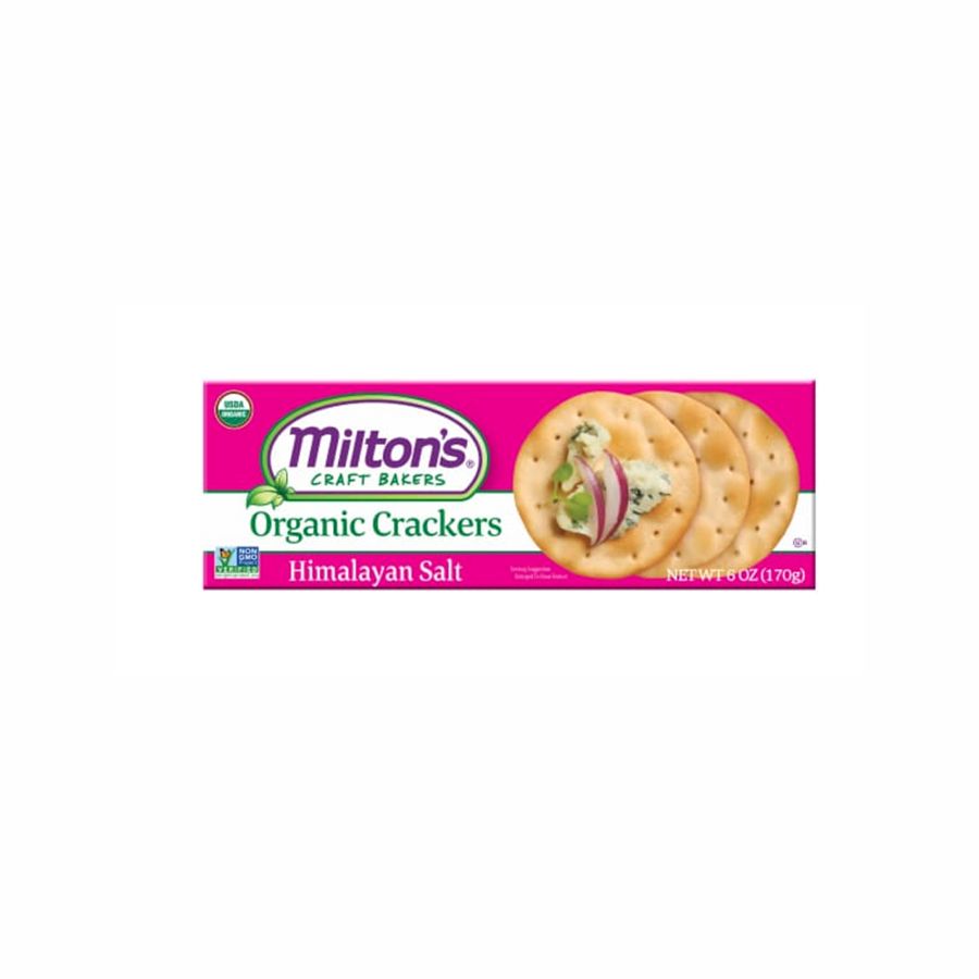 Crackers 6 oz Milton's, Flavor: Himalayan Sea Salt