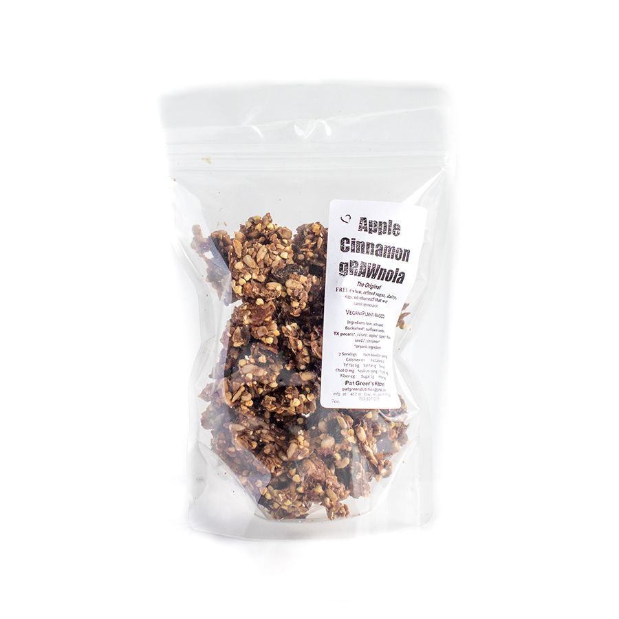 Granola - Local - Pat Greer's Kitchen - 7 oz, Flavor: Gingered gRAWnola