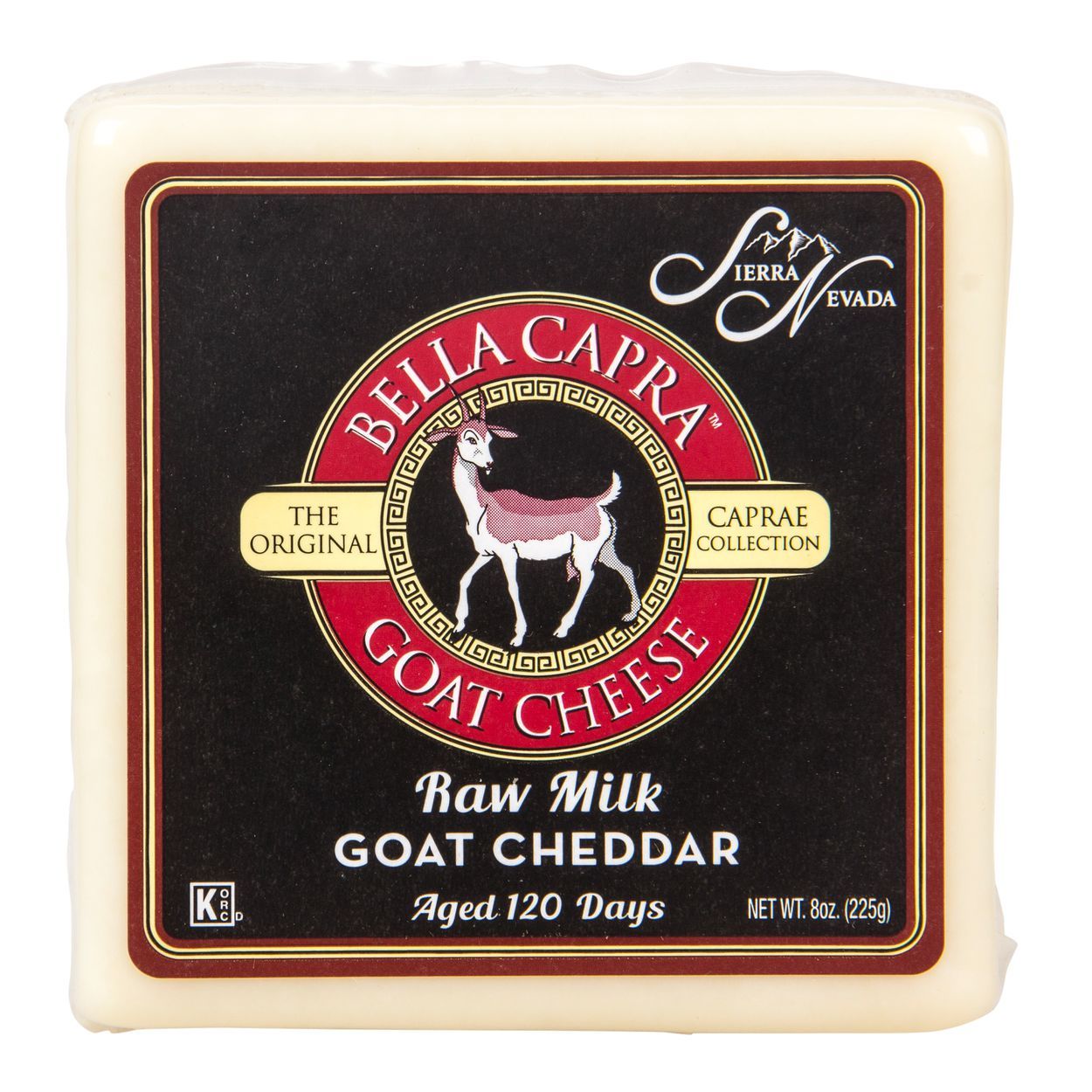 Goat Cheddar - Bella Capra - Sierra Nevada - Raw Milk