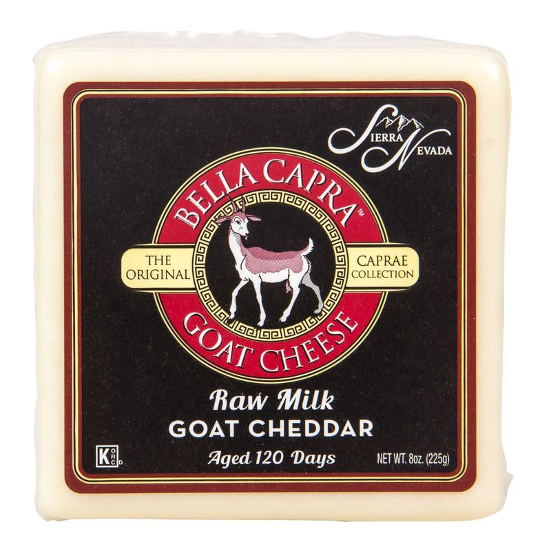 Goat Cheddar - Bella Capra - Sierra Nevada - Raw Milk