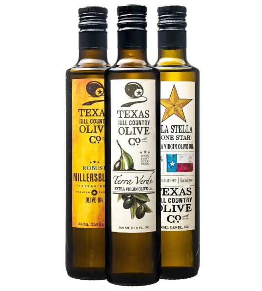Texas Hill Country - Olive Oil Varieties