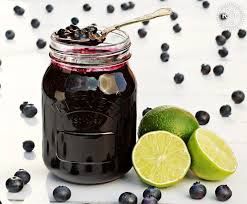 Blueberry &amp; Lime Jam - 8 oz - Co-op Made
