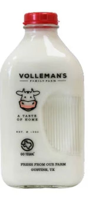 Milk - Volleman's Family Farm, Size: HG - Whole Milk