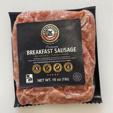 Pork Breakfast Sausage (1 lb ea) Berkwood Farms
