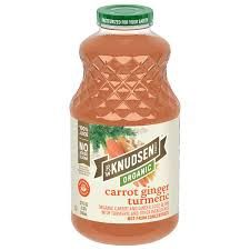 Carrot Ginger Turmeric Juice R.W. Knudsen Family 32 oz