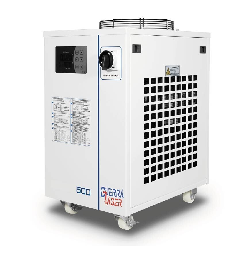 Sistema de enfriamiento Cooler CWFL500 industrial para máquinas Fibra óptica