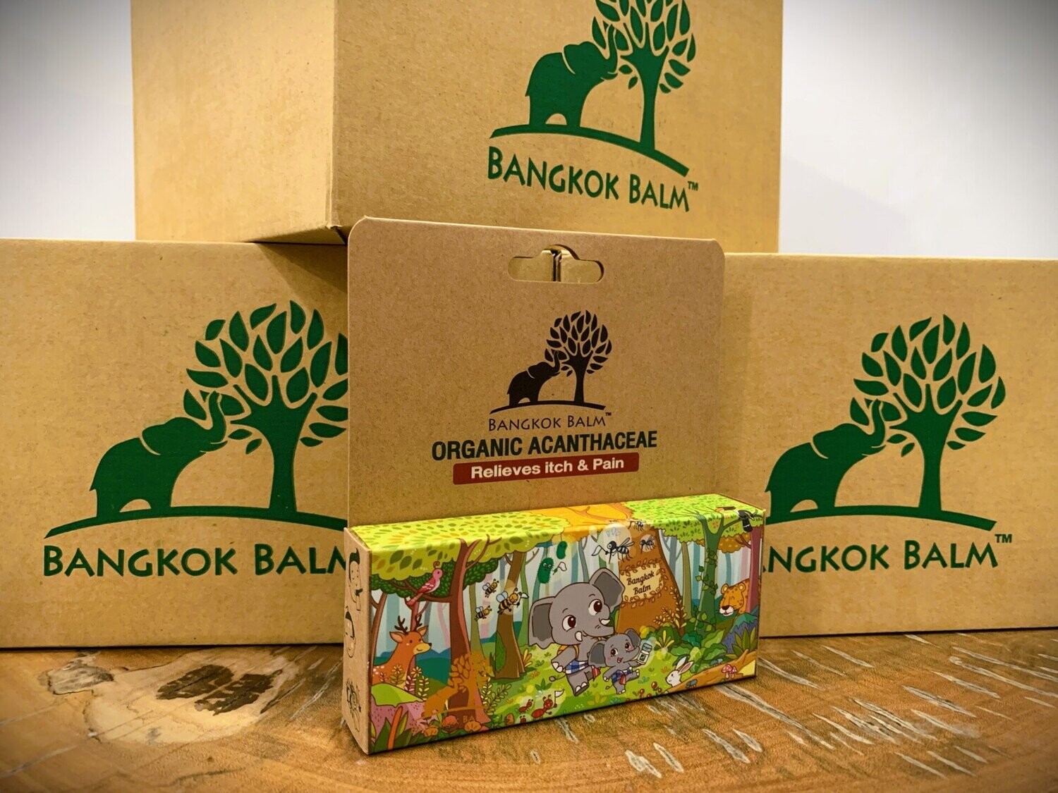 Bangkok Balm Organic Acanthaceae Leave Gel 35G Box (24 Tube)