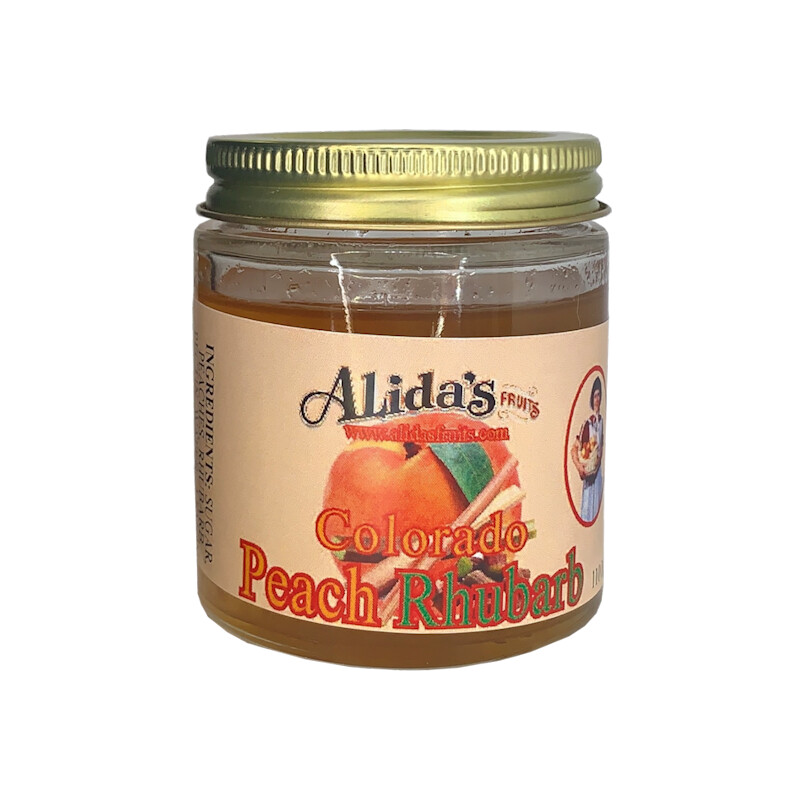 Peach Rhubarb Jam 4oz