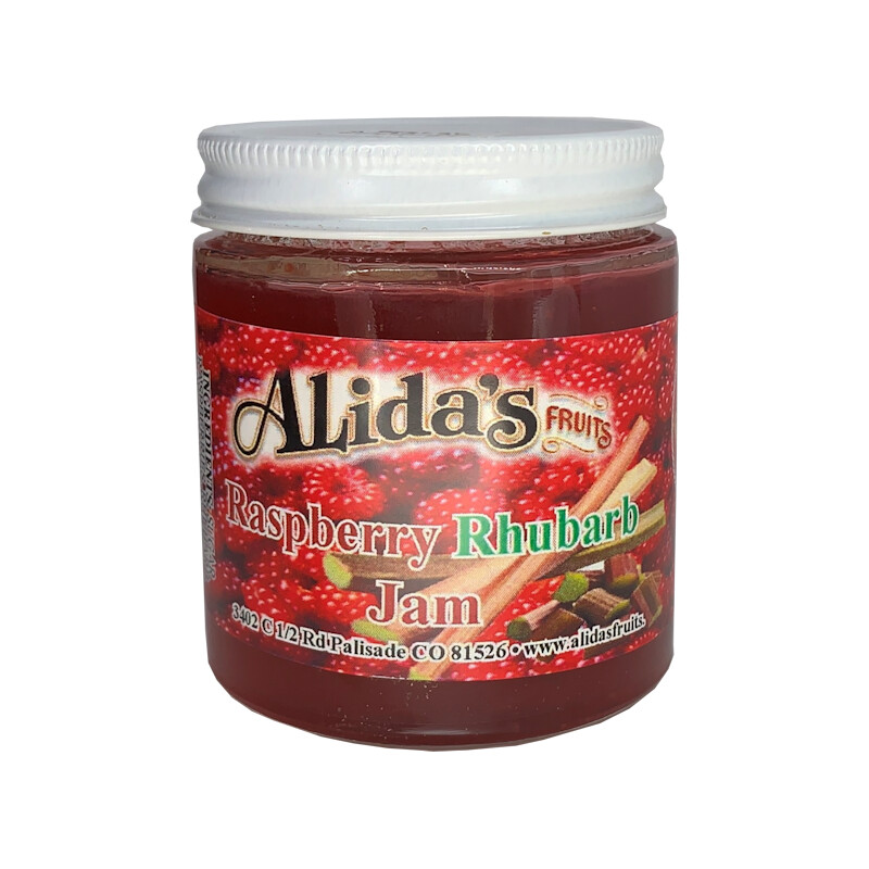 Raspberry Rhubarb Jam 4oz