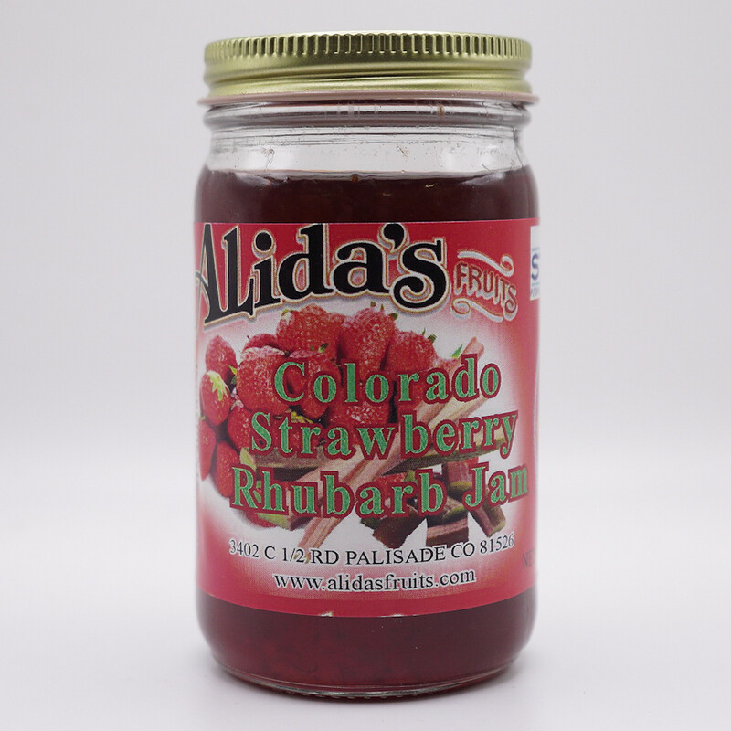 Strawberry Rhubarb Jam 8oz