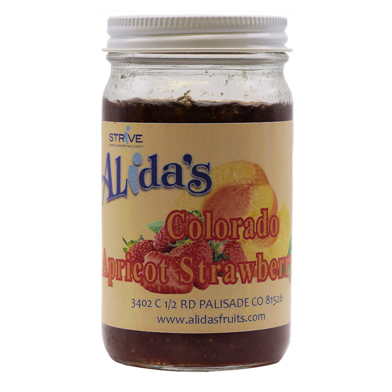 Apricot Strawberry Jam 8oz