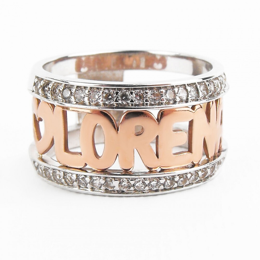 Anello con nome binario