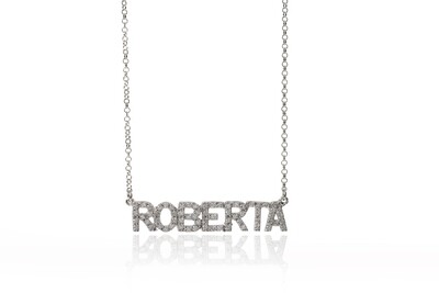 Collana con nome personalizzabile