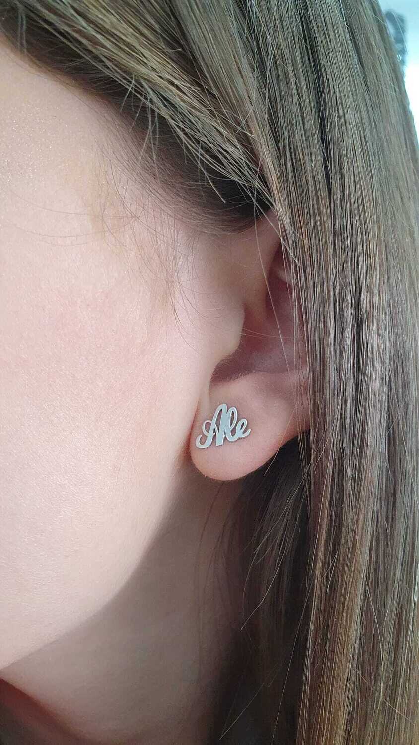Mono orecchino con nome