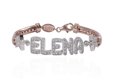 Bracciale nome stampatello