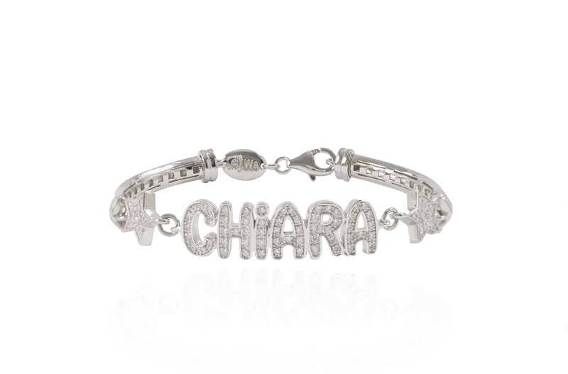 Bracciale nome stampatello