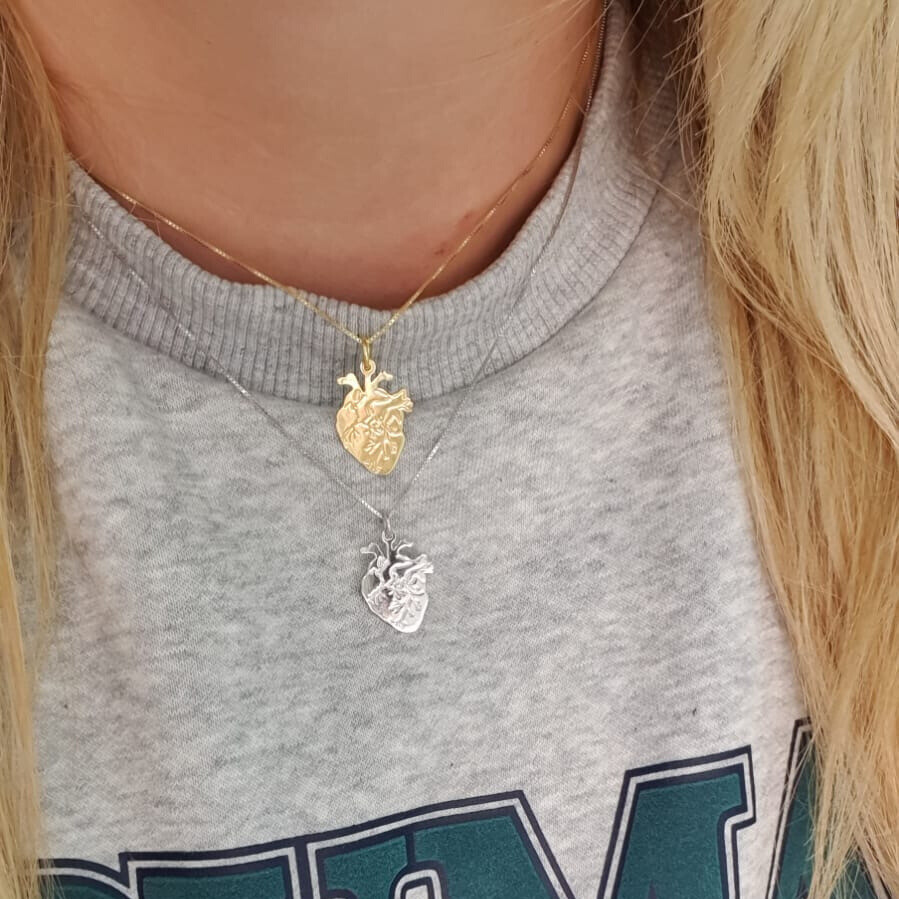 Collana Cuore Anatomico