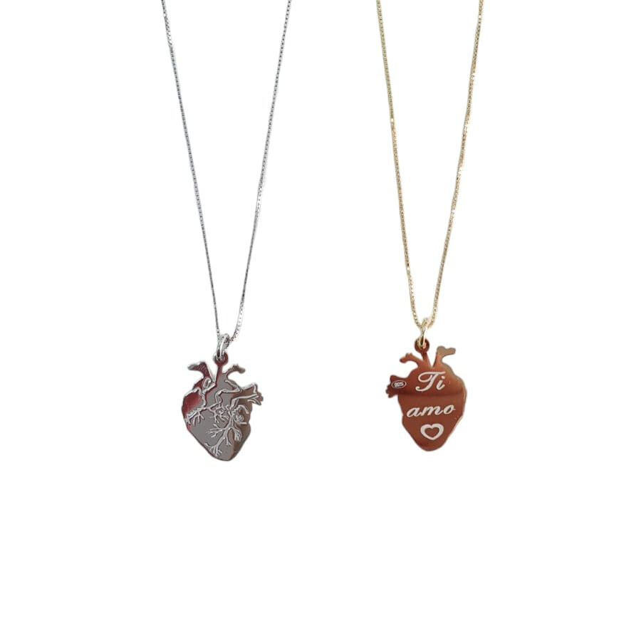 Collana Cuore Anatomico