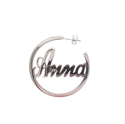 ​Mono Orecchino Tondo con Nome