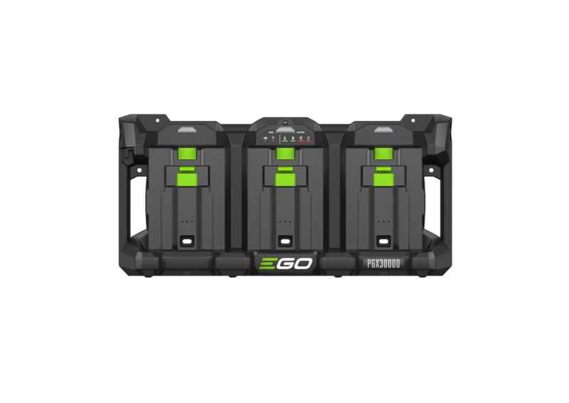 EGO PGX3000D Ladeträger für 3 Handakkus