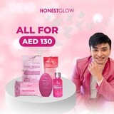 Pink Edition: 1PinkWhite + 1 Sunscreen + 1Night Cream + 1 Glass Skin Serum  + 1 Glass Skin Soap