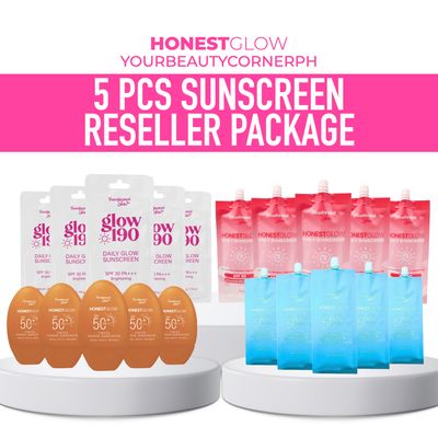 5pcs Honestglow Sunscreen