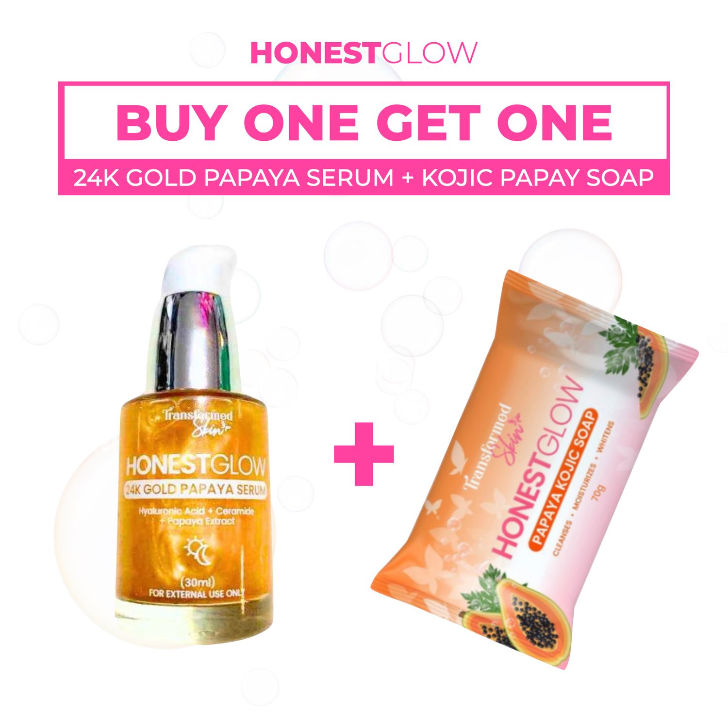 24K Gold Papaya Serum 30ml