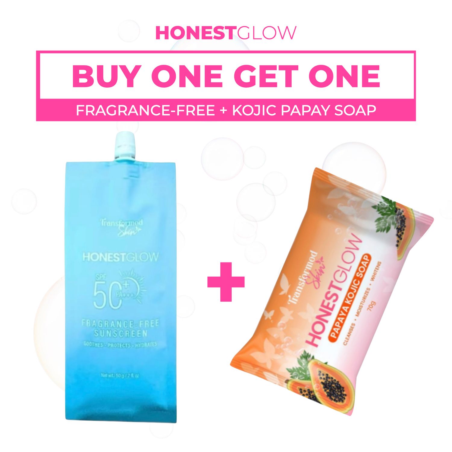 Fragrance-Free Sunscreen 50g for Sensitive Skin