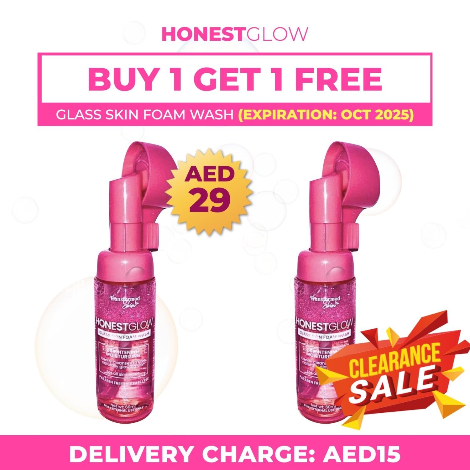 Glass Skin Foam Wash 60ml