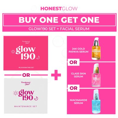 Buy 1 Get 1 Glow190 Set + Serum Bundle