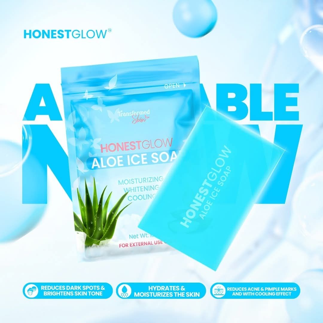 Honestglow Aloe Ice(Niacinamide) Soap 100g