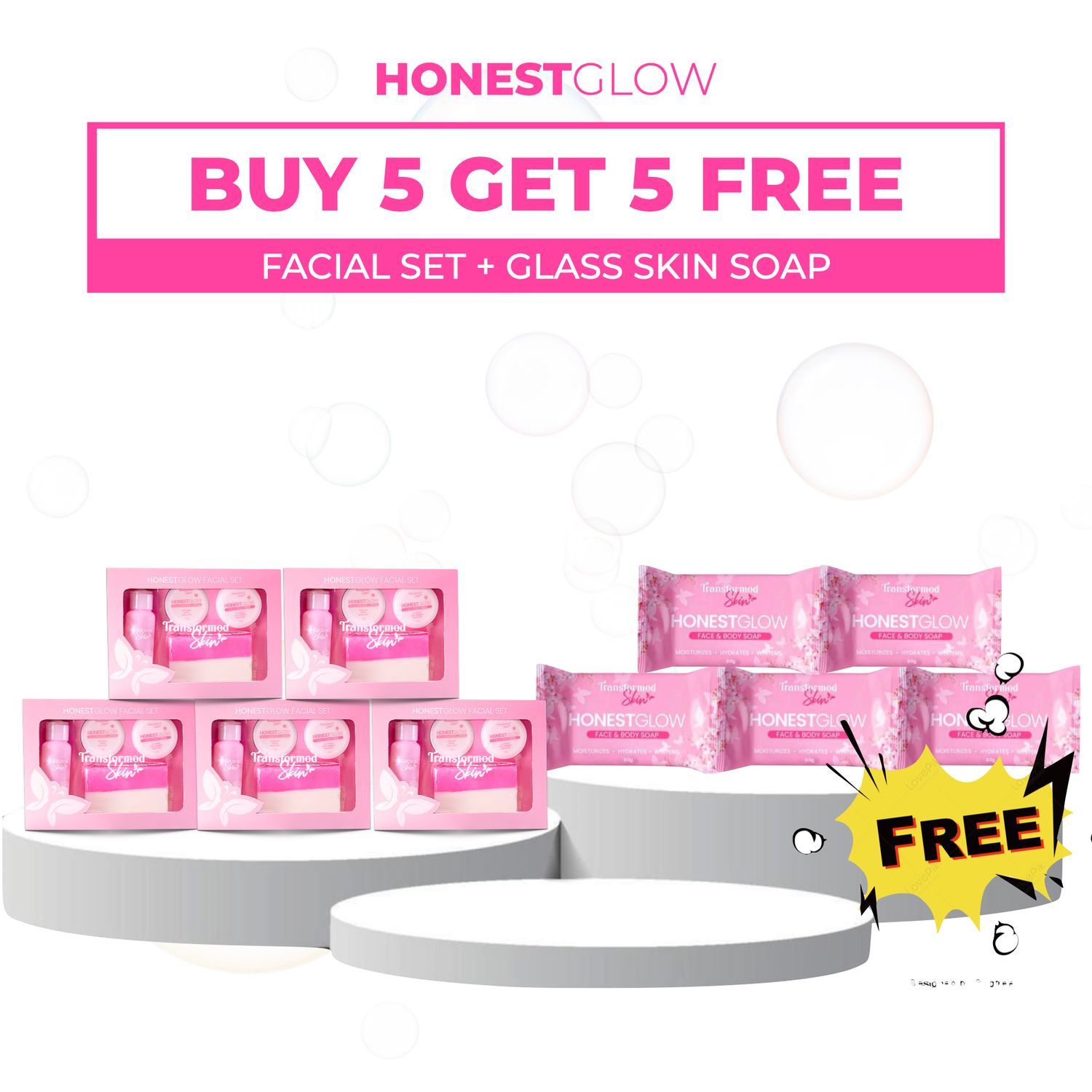 5 Set Facial Set (Reseller Pack)