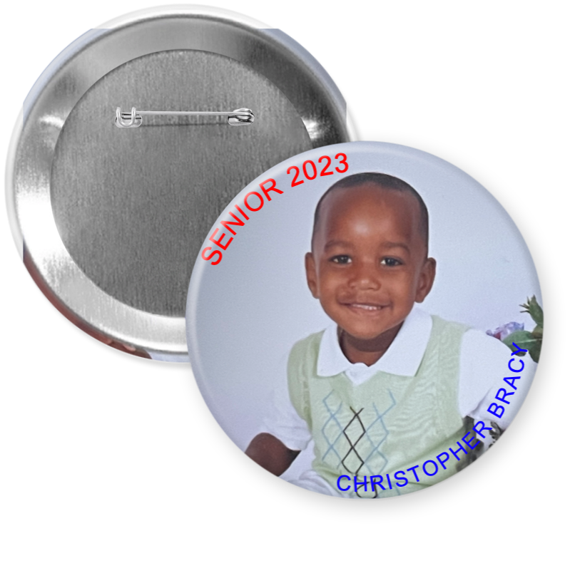 STP Senior Baby Photo 3.5&quot; Buttons