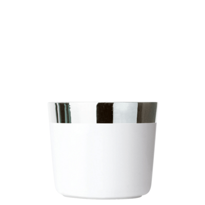Champagnerbecher White Platinum, Plain, glatt Champagnerbecher White Platinum, Plain, glatt
